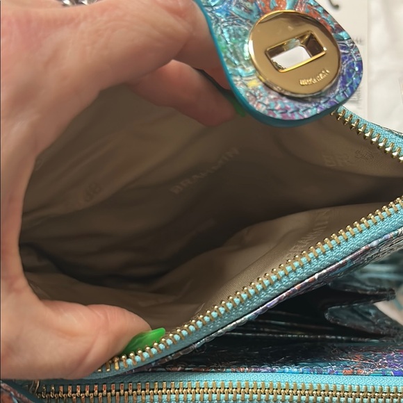 Brahmin Mina Frisky Montego Multicolor Crossbody Bag - Picture 11 of 13